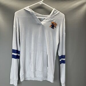UK Kentucky Wildcat Team Athletics Girls L 10 / 12 Gray Collegiate Thin Hoodie